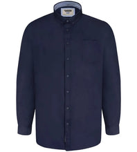 Load image into Gallery viewer, D555 Richard - 111300 - Long Sleeve Shirt Sky Navy
