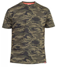 Load image into Gallery viewer, Gaston - Camouflage print t-shirt - KS16427