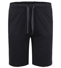 Load image into Gallery viewer, RYAN-D555Two Pack Elasticated Waist Jersey Short With Side Stripes