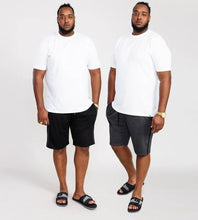 Load image into Gallery viewer, RYAN-D555Two Pack Elasticated Waist Jersey Short With Side Stripes
