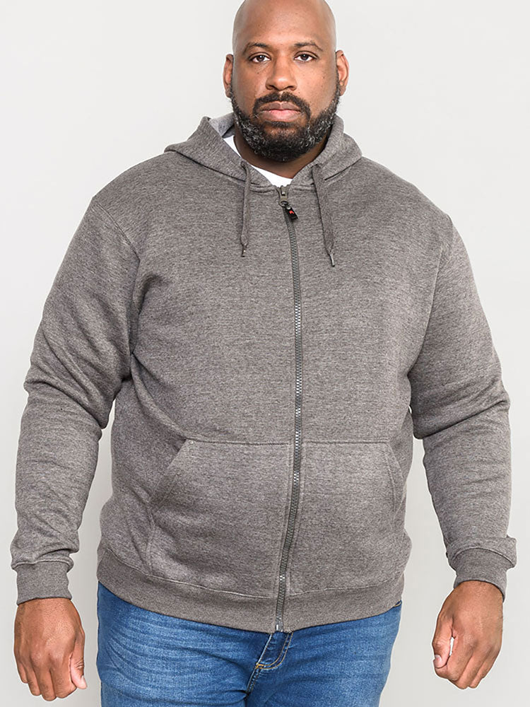 CANTOR - Rockford Heavy Weight Zip Through Hooded Sweatshirt