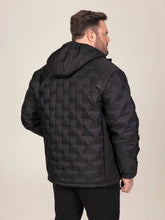 Load image into Gallery viewer, KIERAN-D555 Hooded Padded Jacket With Bonded Fleece Panels1