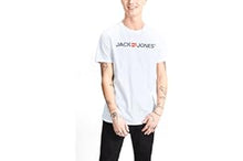 Load image into Gallery viewer, Jack & Jones logo tee ss crew neck
