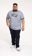 Load image into Gallery viewer, D555 Standford - 601409 - Brooklyn Print chest t-shirt