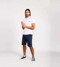 Load image into Gallery viewer, D555 HAMFORD 2-Pink Pique Polo Shirt With 2 Colour Rib Tipping On Collar And Cuffs - 611313