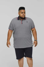 Load image into Gallery viewer, D555 Bayton - 611507  -Fine Stripe Jersey Polo