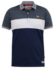 Load image into Gallery viewer, D555 Emerson - 611508  - Cut and Sew Polo with Jacquard Collar