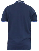 Load image into Gallery viewer, D555 SALFORD - 611509  - Pique Polo With Collar Tipping Detail And Chest Embroidery