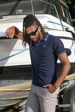 Load image into Gallery viewer, D555 SALFORD - 611509  - Pique Polo With Collar Tipping Detail And Chest Embroidery
