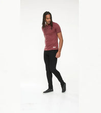 Load image into Gallery viewer, D555 TROY 1- 611604 - Textured Polo Shirt With Jacquard Collar And Cuffs With Chest Pocket