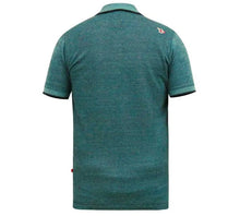 Load image into Gallery viewer, D555 TROY 2 - 611605 - Textured Polo Shirt With Jacquard Collar And Cuffs With Chest Pocket