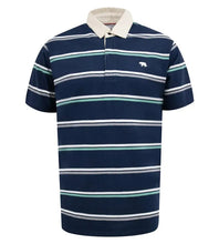 Load image into Gallery viewer, READING-D555 Stripe Short Sleeve Rugby Polo - 611700