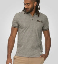 Load image into Gallery viewer, HOLYHEAD-D555 Textured Polo Shirt With Jacquard Collar And Cuffs With Chest Pocket - 611704