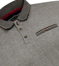 Load image into Gallery viewer, HOLYHEAD-D555 Textured Polo Shirt With Jacquard Collar And Cuffs With Chest Pocket - 611704
