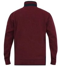 Load image into Gallery viewer, HIRALDO - 621602 - D555 Quarter Neck Pique Fleece Sweatshirt With Chest Embroidery