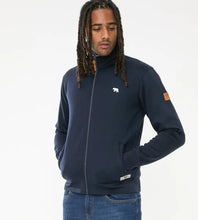 Load image into Gallery viewer, D555 Nashua - 621603 - Zip through Sweatshirt in fleece with check embroidery
