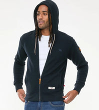 Load image into Gallery viewer, IRVIN- 641604 - Full Zip Jacquard Hoody With Chest Embroidery