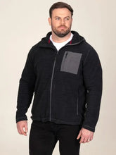 Load image into Gallery viewer, DAMIEN-D555 Micro Fleece Hooded Zip Through Hoody With Polyester Hood & Pocket