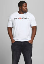 Load image into Gallery viewer, Jack & Jones logo tee ss crew neck