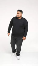 Load image into Gallery viewer, JOVANNI 1-D555 Basic Black Crew Neck Sweater 801411