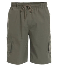 Load image into Gallery viewer, D555 NICK - Khaki Cargo Short With Shaped Leg Pockets - KS20462