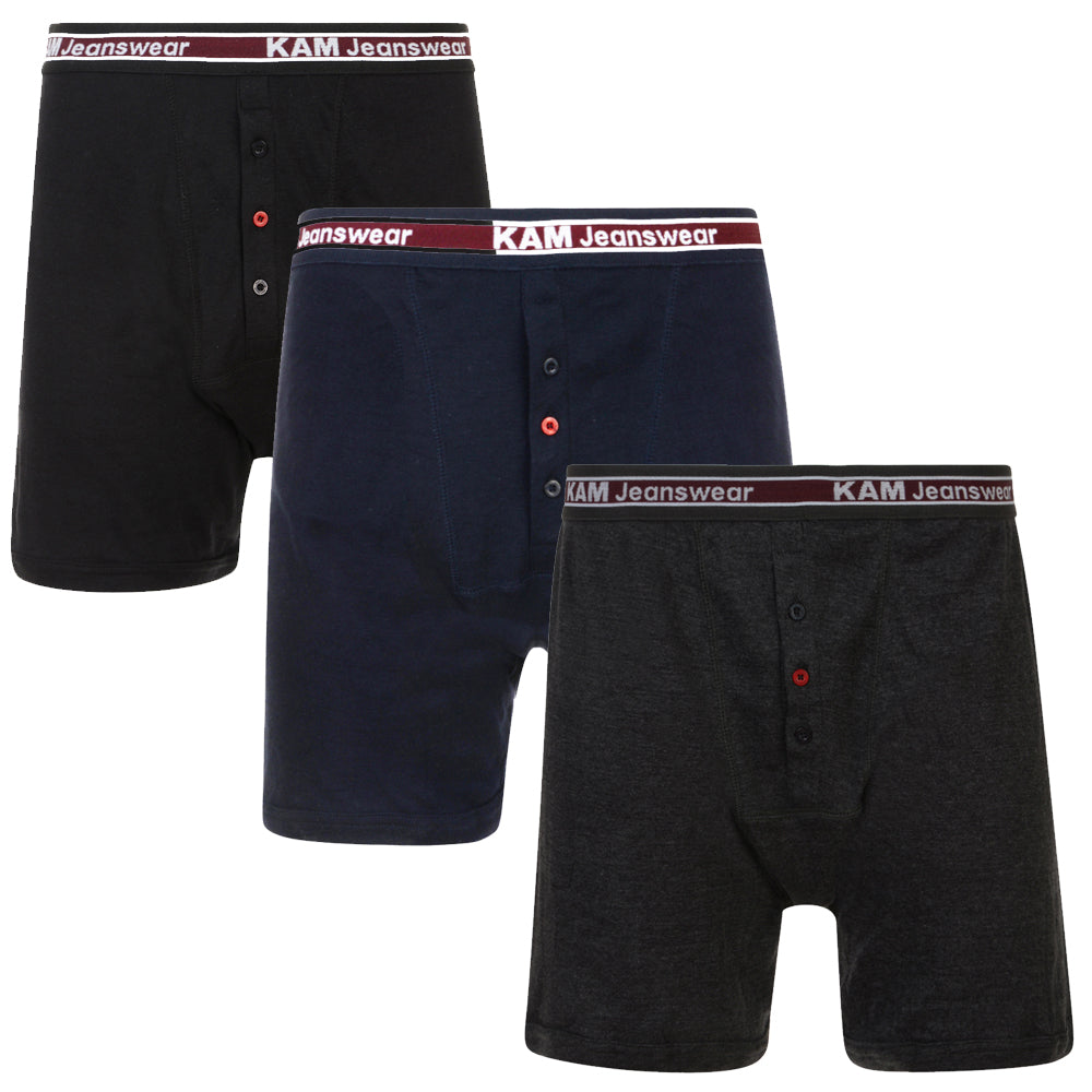 KAM Rib Boxer Shorts (10x/12x)