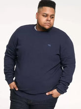 Load image into Gallery viewer, JOVANNI 2-D555 Basic Navy Crew Neck Sweater 801412