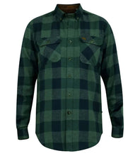 Load image into Gallery viewer, D555 Garfield -111609  - Navy-Green Check with two pockets
