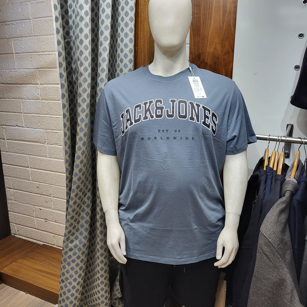 JJecales Varsity Tee ss Q-neck Noos PLS - 12258871