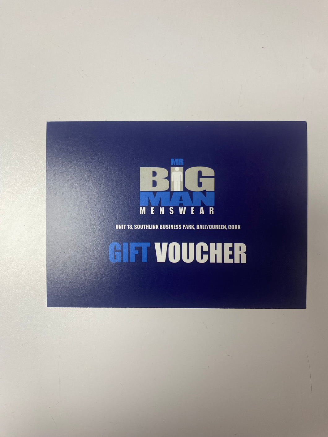 Mr Big Man - Voucher