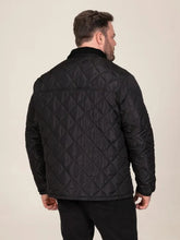 Load image into Gallery viewer, LANDON-D555 Quilted Jacket With Corduroy Collar
