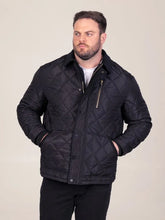 Load image into Gallery viewer, LANDON-D555 Quilted Jacket With Corduroy Collar
