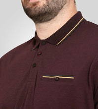 Load image into Gallery viewer, REDDITCH 1-D555 Pique Polo Shirt With Jacquard collar And Cuffs With Chest Pocket 611805
