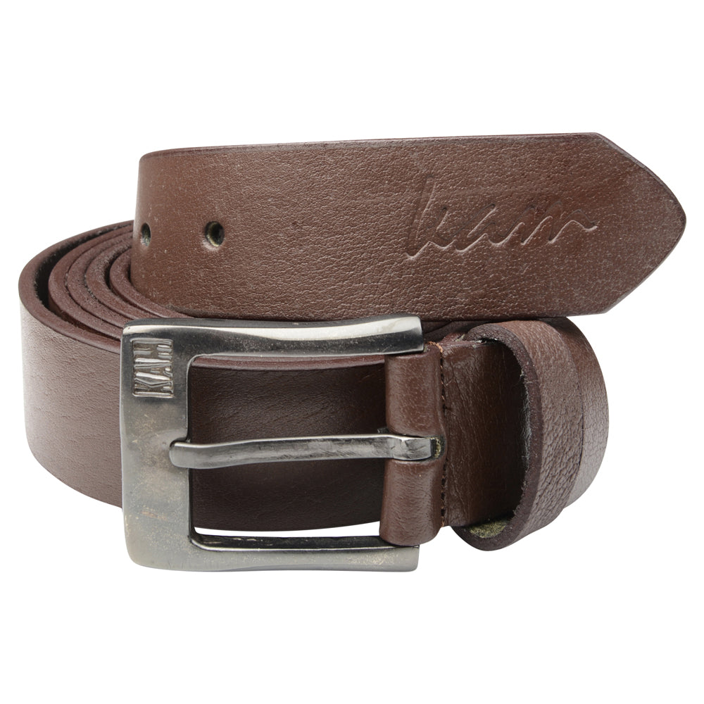 Leather Trousers Belt Brown