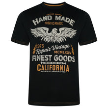 Load image into Gallery viewer, KAM 5809 - California Finest Goods Printed Tee shirt
